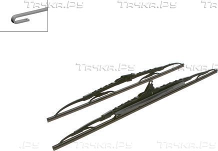 Щетки стеклоочистителя (дворники) Bosch передние для Renault Laguna II 2001-2007. Артикул 3 397 118 305
