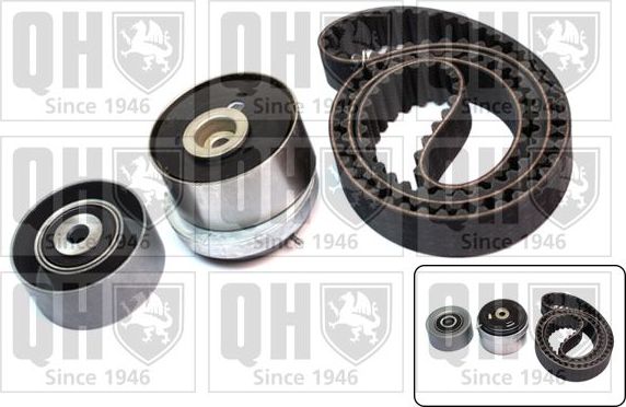 Ремень ГРМ с роликами (комплект) Quinton Hazell. Артикул QBK756