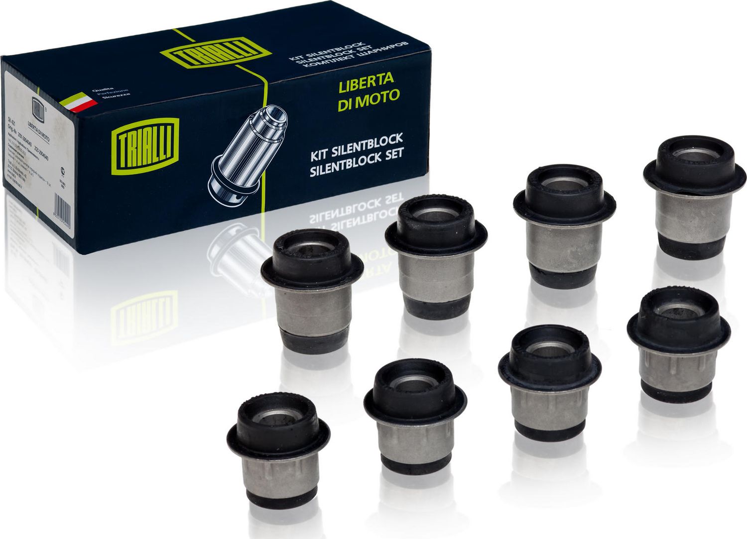 Сайлентблок переднего рычага подвески Trialli. Артикул SB 201