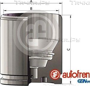 Поршень тормозного суппорта Autofren Seinsa (сталь) задний для Renault Master III 2010-2026. Артикул D025682