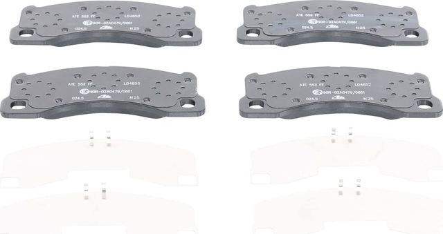 Тормозные колодки ATE Ceramic. Артикул 13.0470-4852.2