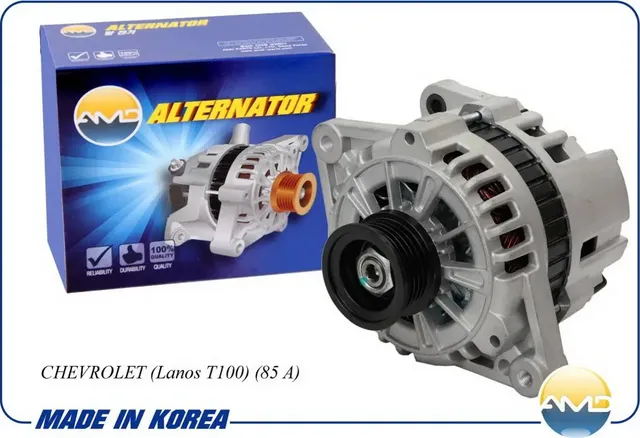Генератор 85A CHEVROLET LANOS 2005 (AMD) AMD. Артикул AMDEL174