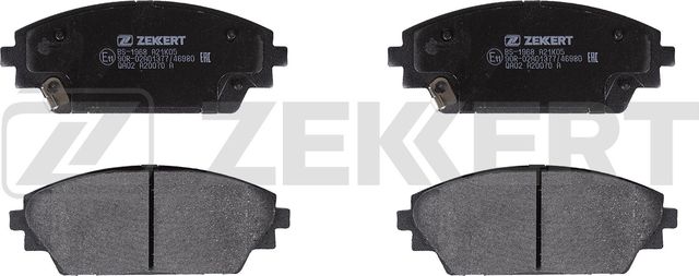 Тормозные колодки Zekkert передние для Mazda 3 III (BM) 2013-2018. Артикул BS-1968