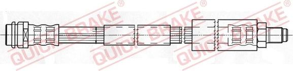 Тормозной шланг Quick Brake. Артикул 32.407