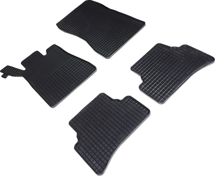 Коврики резиновые Seintex с узором сетка для салона Mercedes-Benz C-Класс W202 1993-2000. Артикул 96880