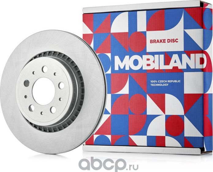 Диск тормозной задний вентилируемый D308мм VOLVO XC90 I (275) (Mobiland). Артикул 416201061
