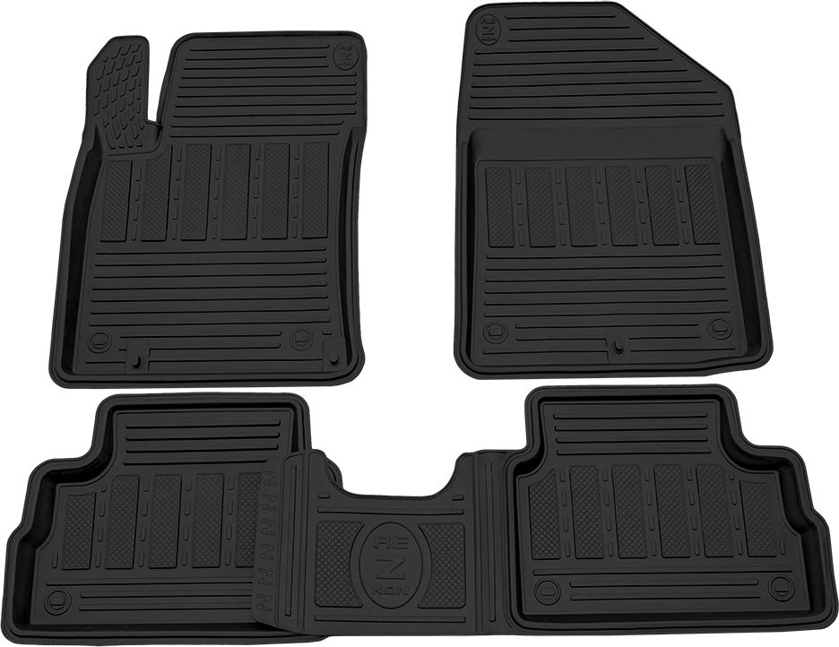 Коврики Rezkon резиновые для салона Kia Ceed III 2018-2026. Артикул 1021005300