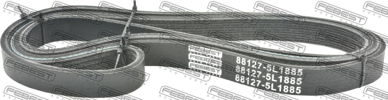 Приводной ремень поликлиновой Febest. Артикул 88127-5L1885