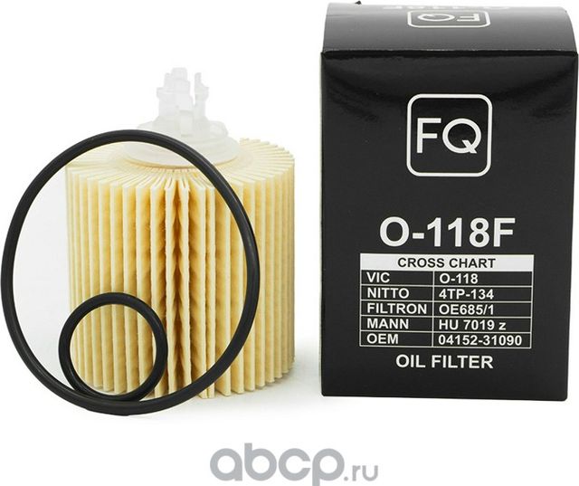 Фильтр масляный FQ O-118F/120F 415231090, OE685/1, HU7019z, шт FQ. Артикул O118F