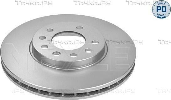 Тормозной диск Meyle PD передний для Opel Zafira A 1999-2005. Артикул 683 521 6017/PD