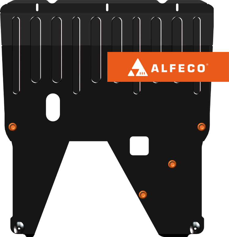 Защита Alfeco для картера и КПП Chery M11 2010-2015. Артикул ALF.02.09