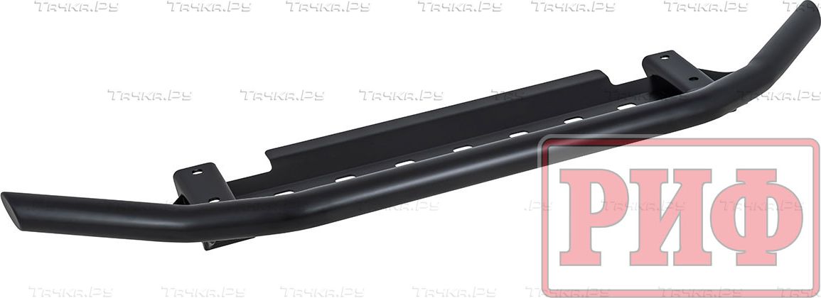 Бампер силовой РИФ передний c защитой радиатора для Toyota Land Cruiser Prado 120 2002-2009. Артикул RIF120-11076