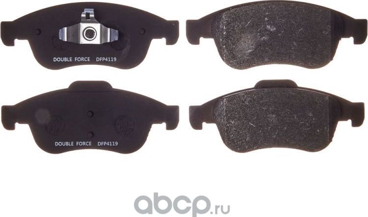 Колодки тормозные дисковые Double Force Double Force. Артикул DFP4119