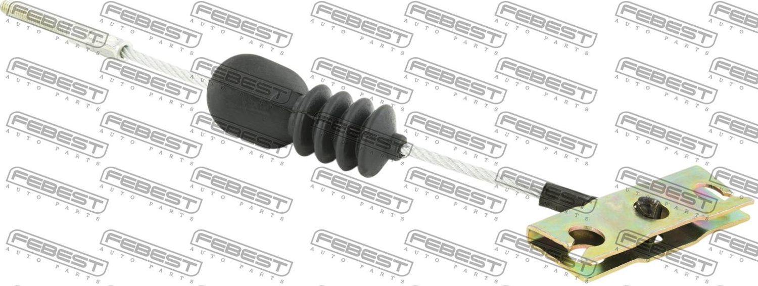 Трос ручника (тросик ручного тормоза) Febest. Артикул 04100-KB4TF