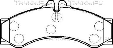 Тормозные колодки HSB. Артикул HP9547