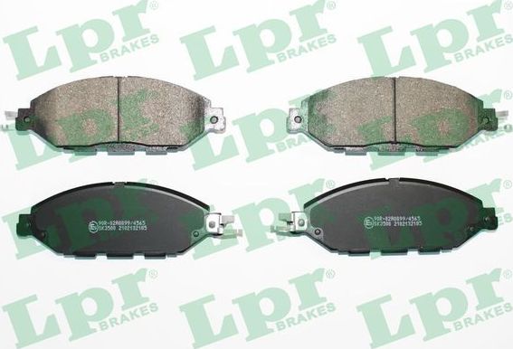 Тормозные колодки LPR. Артикул 05P2185