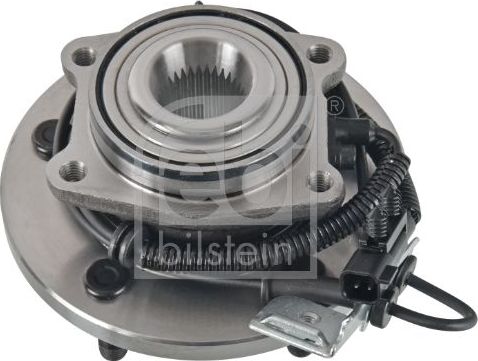 Ступица колеса с интегрированным подшипником (в сборе) Febi Bilstein. Артикул 173002