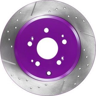 Тормозной диск NiBK задний для Honda Pilot II 2008-2015. Артикул RN1411DSET