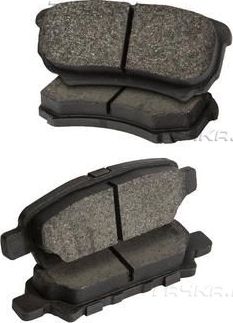Тормозные колодки Zentparts задние для Dodge Avenger II 2007-2014. Артикул Z07236