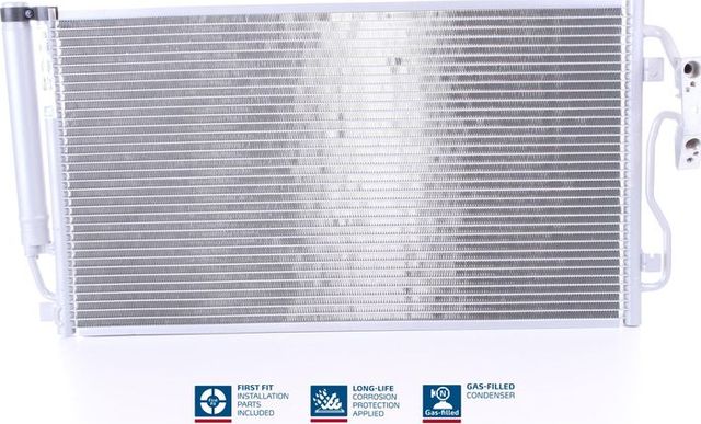 Радиатор кондиционера (конденсатор) Nissens (алюминий) для BMW 2 F22 2013-2026. Артикул 940590