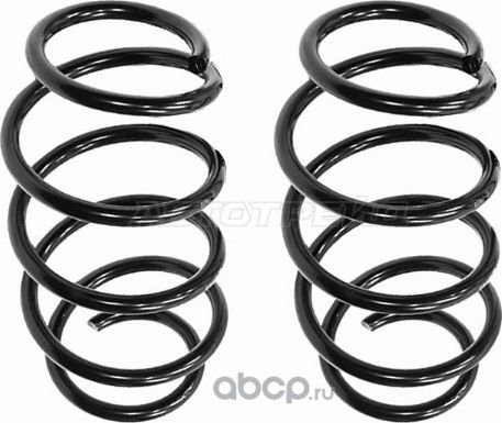 Комплект пружин 2шт передние NISSAN DUALIS 06-  Q (SAT). Артикул ST19173