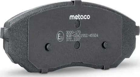 Колодки тормозные KIA SORENTO 02- перед. (Metaco). Артикул 3000170
