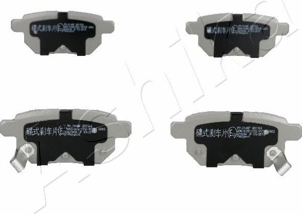 Тормозные колодки ASHIKA. Артикул 51-02-214