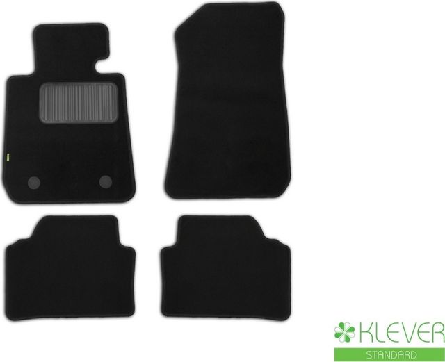 Коврики Klever Standard для салона BMW 3 E90 АКПП седан 2005-2013. Артикул KLEVER020505101210kh