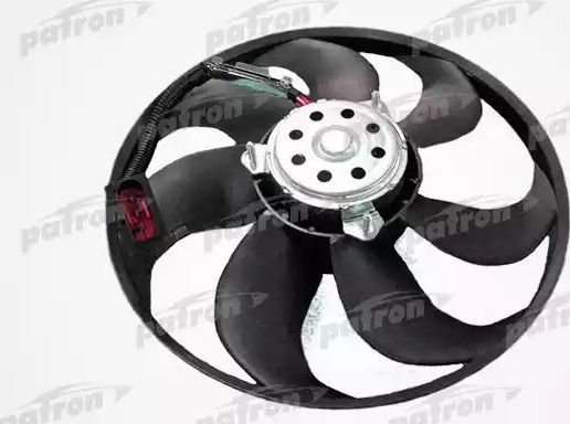 Вентилятор радиатора двигателя Patron для SEAT Toledo II 2000-2004. Артикул PFN037