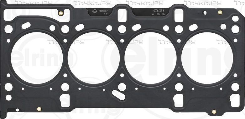 Прокладка ГБЦ Elring для Fiat Grande Punto 2005-2013. Артикул 076.358