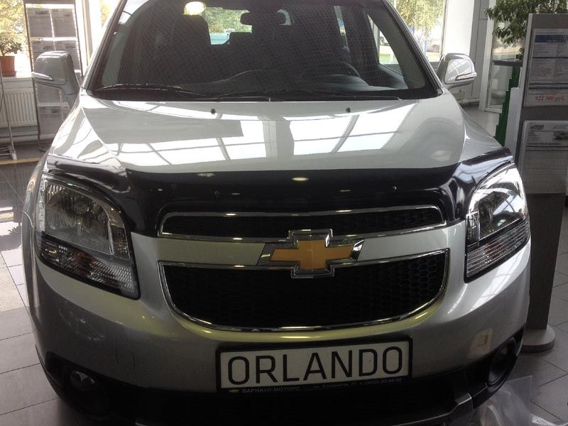 Дефлектор SIM для капота Chevrolet Orlando 2011-2015. Артикул SCHORL1112