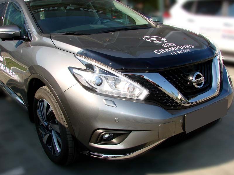Дефлектор SIM для капота Nissan Murano Z52 2015-2026. Артикул SNIMUR1512