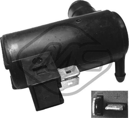 Насос омывателя лобового стекла Metalcaucho. Артикул 32161