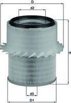 Воздушный фильтр Mahle-Knecht. Артикул LX 673