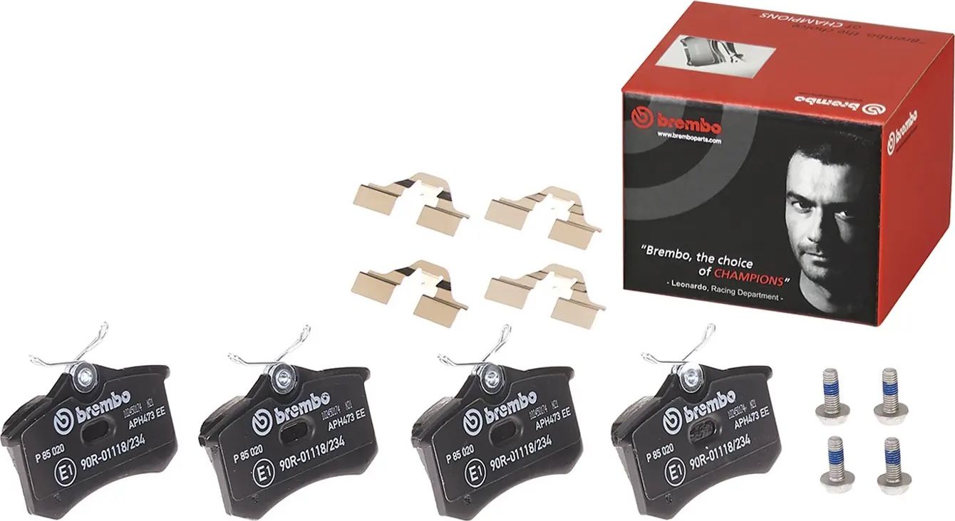 Тормозные колодки Brembo задние для Audi A2 2002-2005. Артикул P 85 020