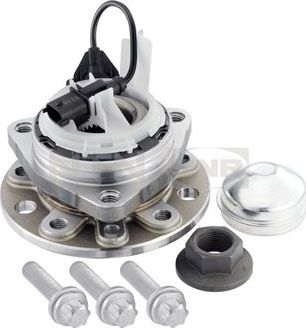 Ступичный подшипник (комплект) NTN / SNR передний для Fiat Croma II 2005-2011. Артикул R153.40