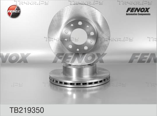 Тормозной диск Fenox передний для Fiat Ducato III 2006-2026. Артикул TB219350