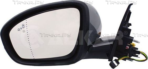 Зеркало боковое Alkar левое для Renault Talisman 2015-2026. Артикул 6151243