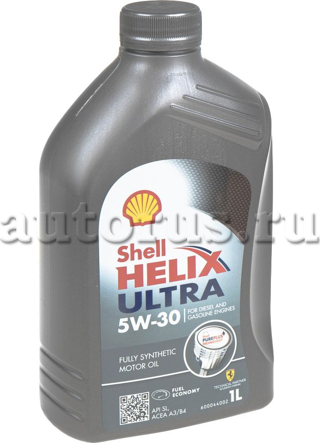 Масло моторное Helix Ultra 5W-30 API SL/CF ACEA A3/B3 A3/B4 BMW LL-01 MB Approva (Shell). Артикул 550046267