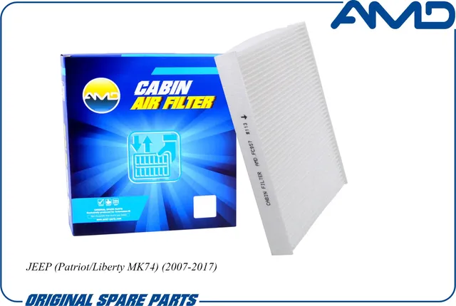 Фильтр салона DODGE CALIBER/AVENGER/JEEP COMPASS/PATRIOT (AMD). Артикул AMDFC957