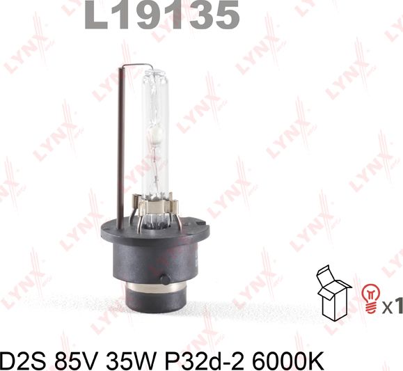 Лампа ближнего света LYNXauto. Артикул L19135