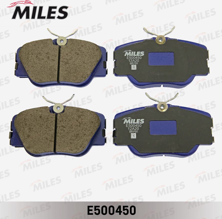 Тормозные колодки Miles (Керамика). Артикул E500450