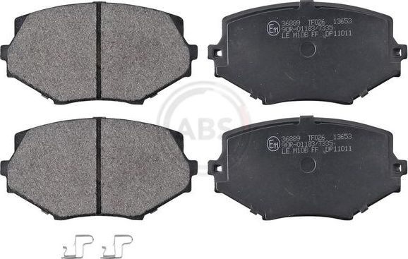 Тормозные колодки ABS для Mazda MX-5 II (NB) 1998-2005. Артикул 36889