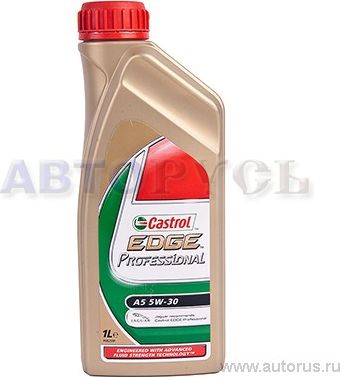 Масло моторное 5W30 CASTROL 1л EDGE Professional A5 Jaguar TITANIUM FST. Артикул 15375E