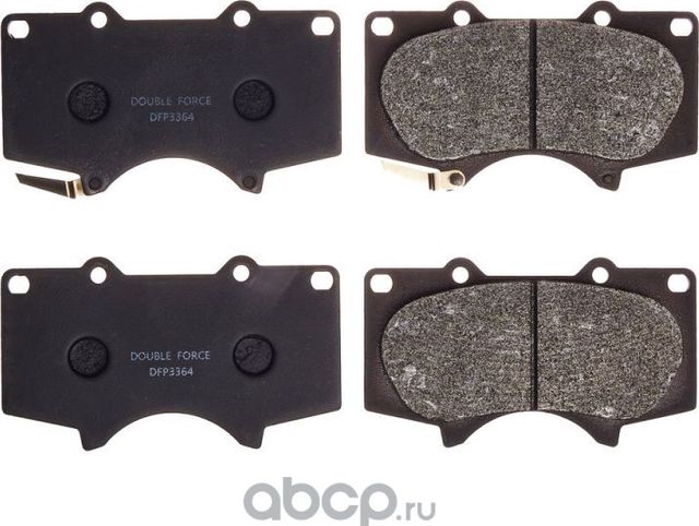 Колодки тормозные дисковые Double Force Double Force. Артикул DFP3364