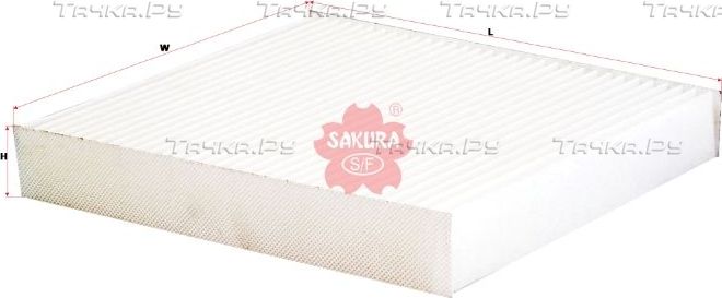 Салонный фильтр Sakura для Subaru Impreza II 2000-2009. Артикул CA-1807