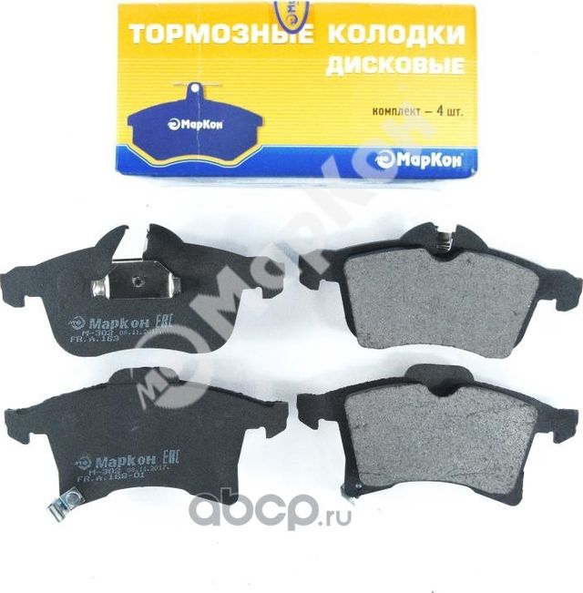 Колодки тормозные дисковые к-т с мех. индикатором износа Opel Astra H  Combo II (Markon) Markon. Артикул 16302203