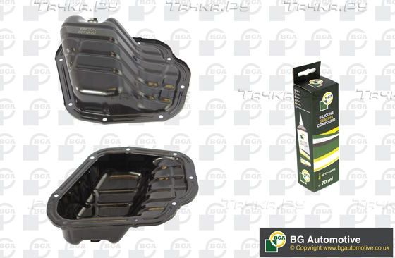 Масляный поддон картера двигателя BGA для Nissan Micra V 2005-2026. Артикул SP6304