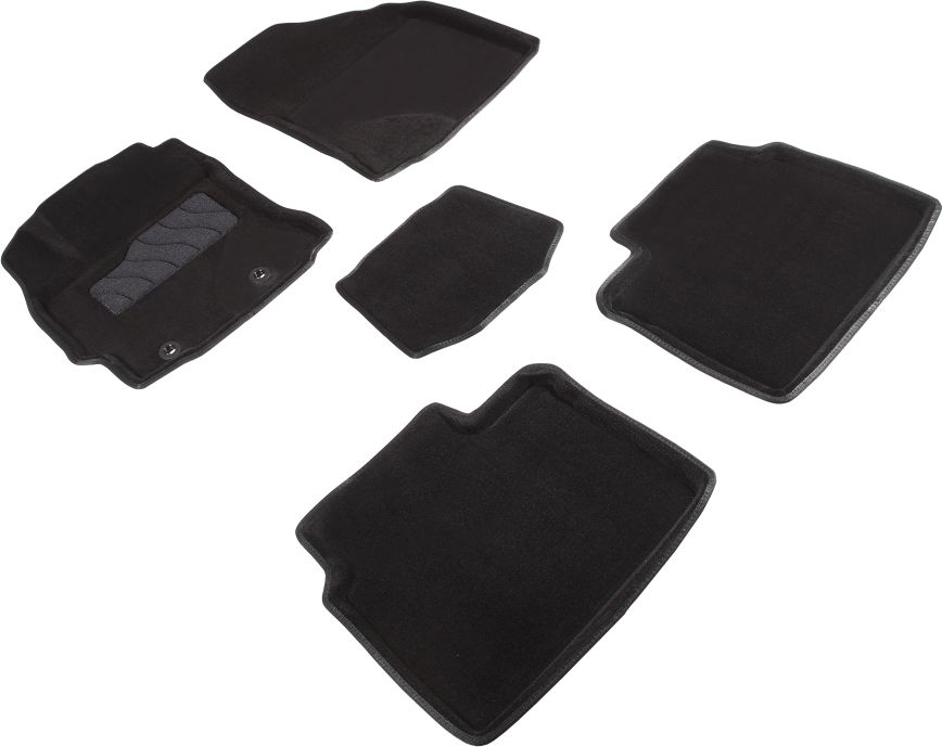 Коврики Seintex 3D ворсовые для салона Toyota Corolla E180/E170 2013-2019. Артикул 95613