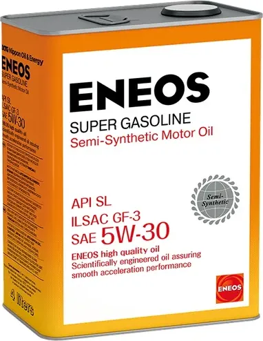 ENEOS SL полусинтетика 5W30 4л Eneos. Артикул OIL1361